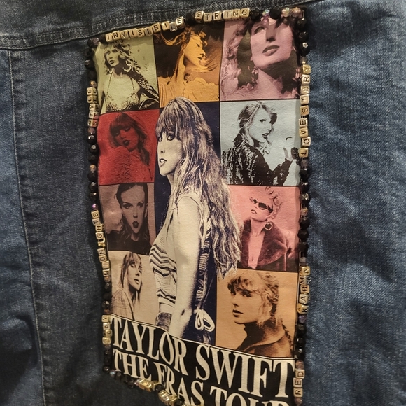 Taylor Swift The Eras Tour Denim Jacket - Picture 6 of 10